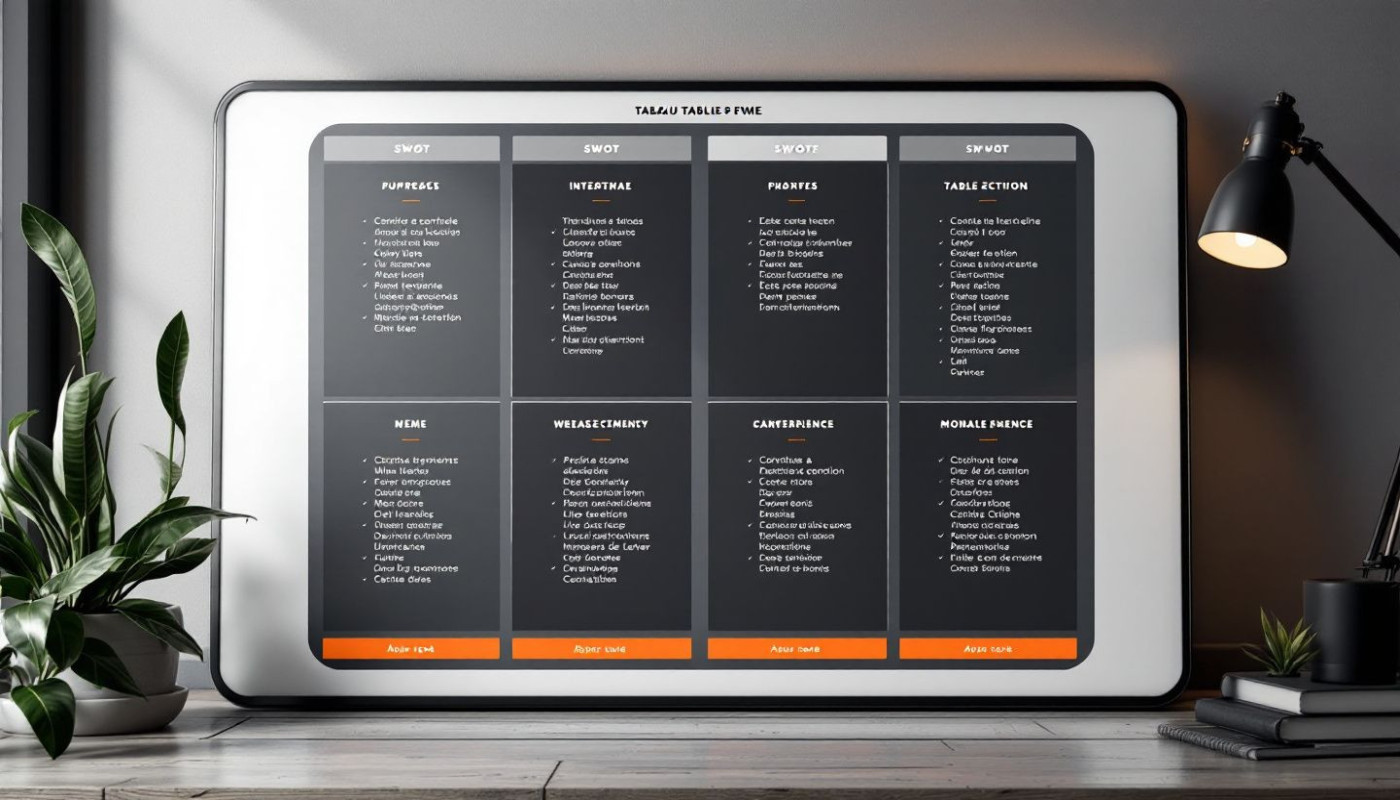 Analyse SWOT personnalisée méthodologie pour les PME Améliorer la stratégie d'entreprise